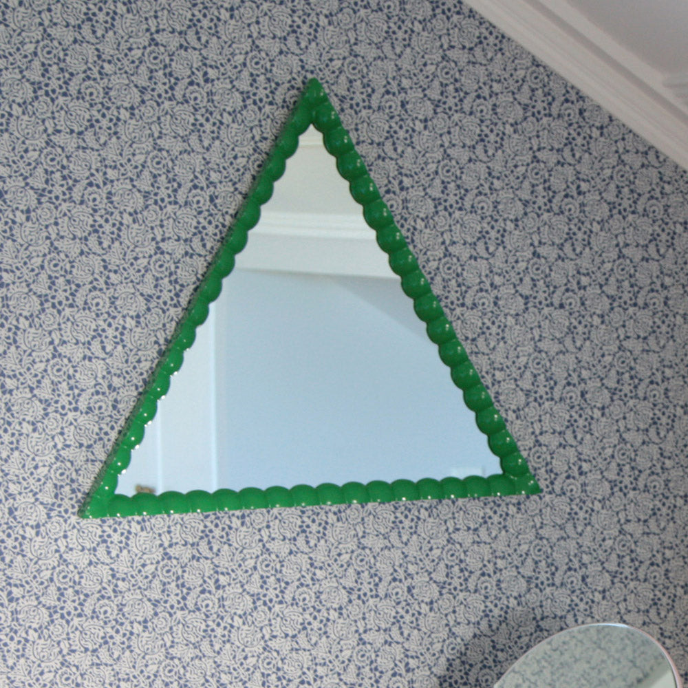 Spindle Mirror - Triangle 55cm x 63cm