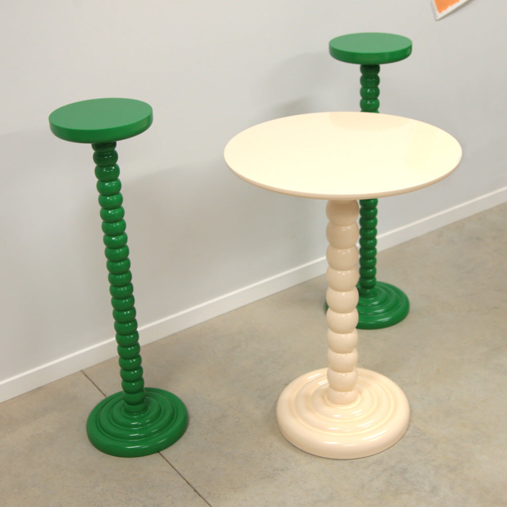 Custom Ripple Table and Plinths for Floralcentric – Walmsley & Cole