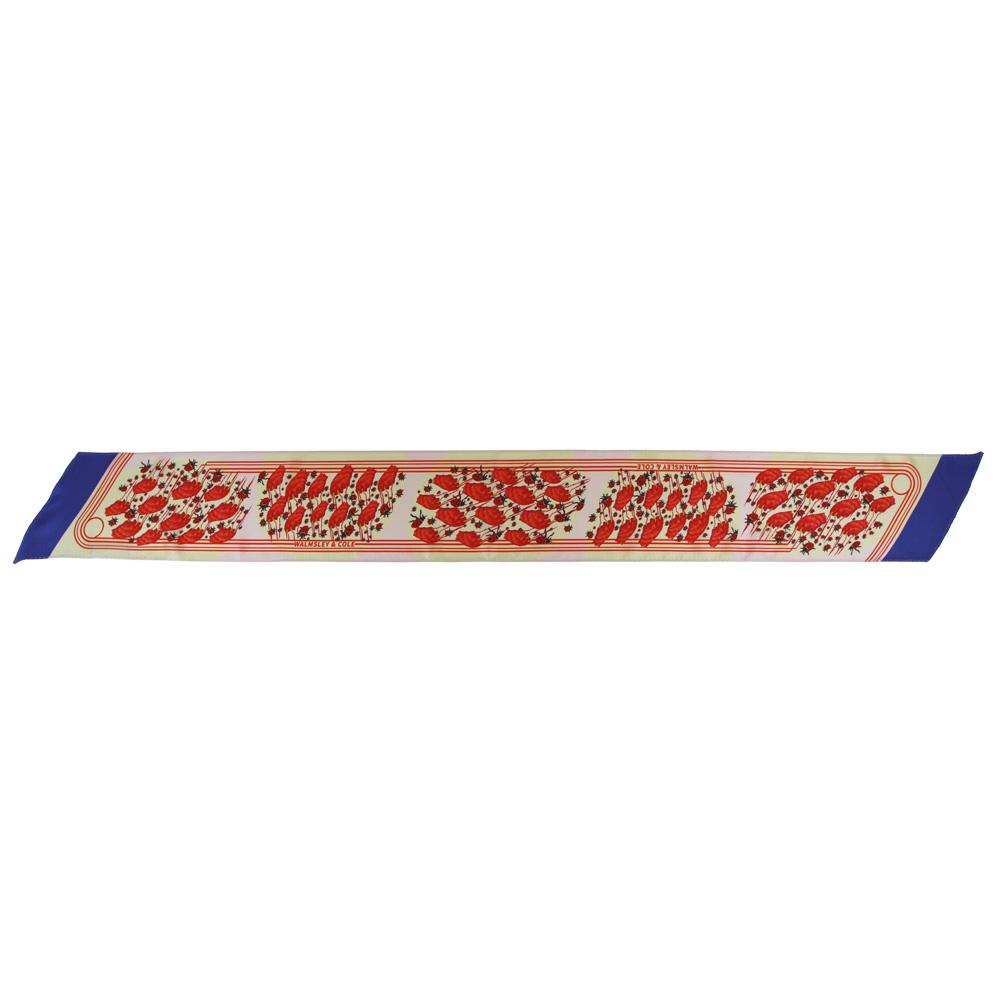 Walmsley and Cole, A Cut A Bug, Silk Scarf, Flat